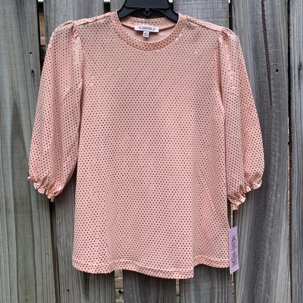 Sequencepink blouse for women
